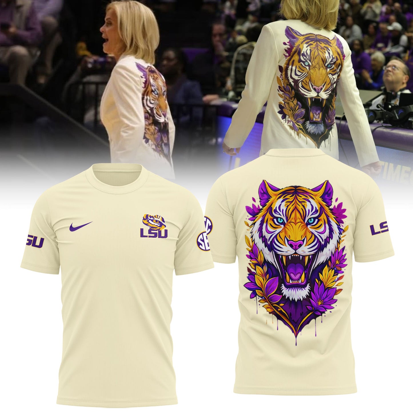 LSU Tigers Women’s Basketball Coach Kim Mulkey Limited Edition Shirt