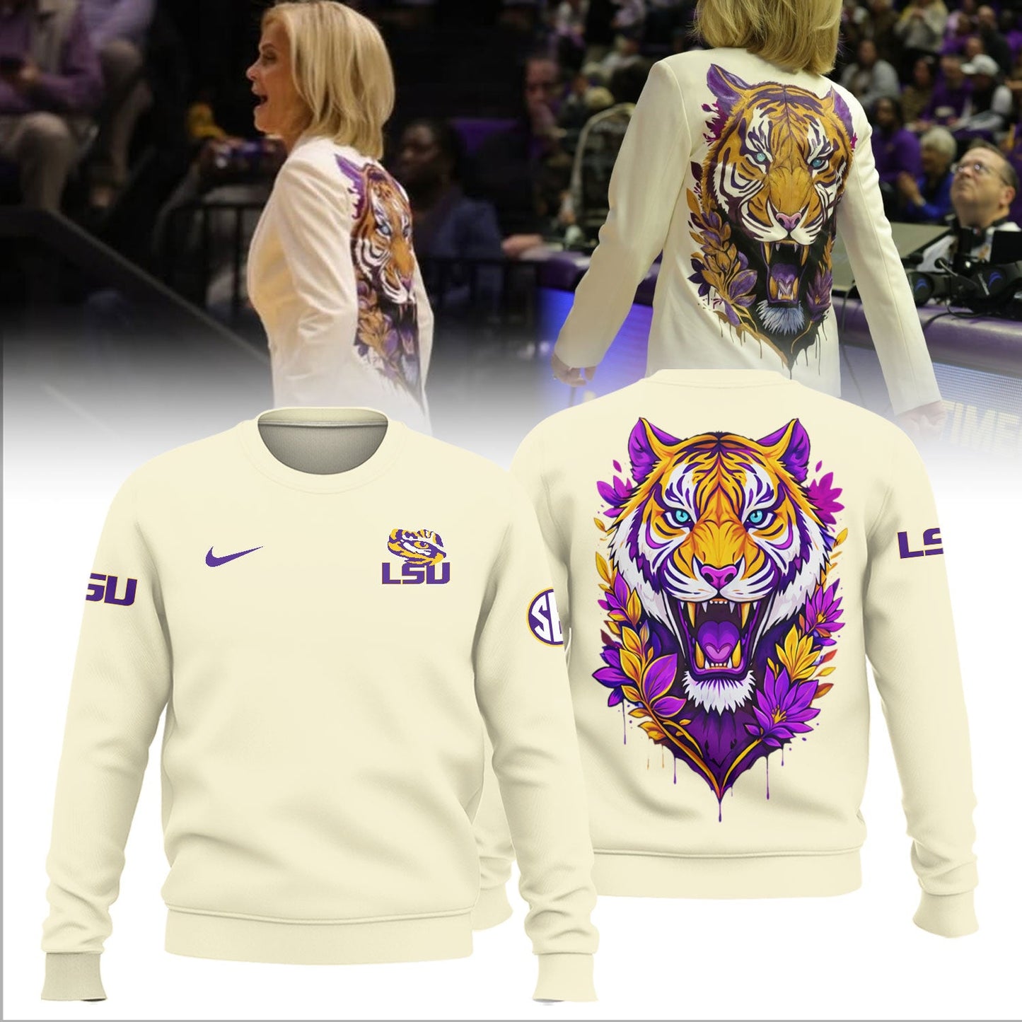 LSU Tigers Women’s Basketball Coach Kim Mulkey Limited Edition Shirt
