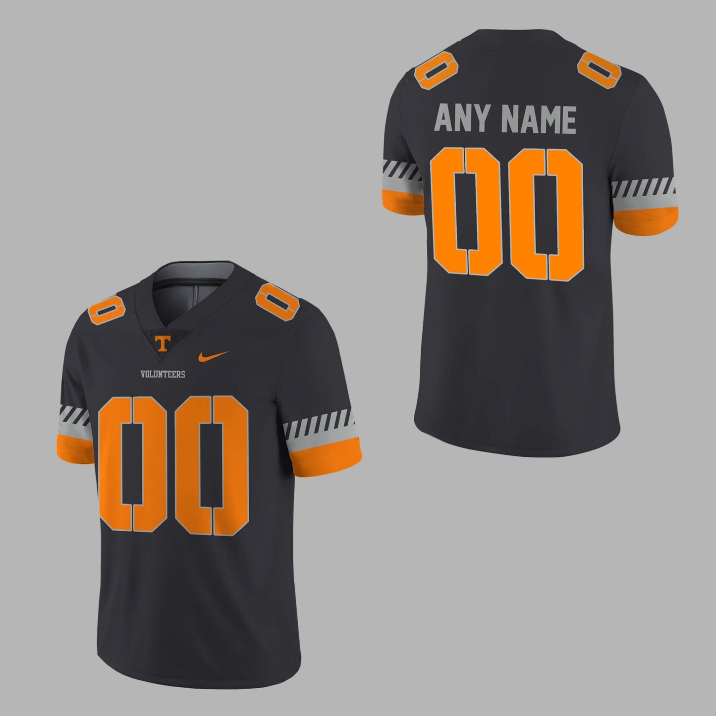 Limited Edition Volunteer Football Smokey Grey ‘Volunteer Spirit’ Jersey Custom