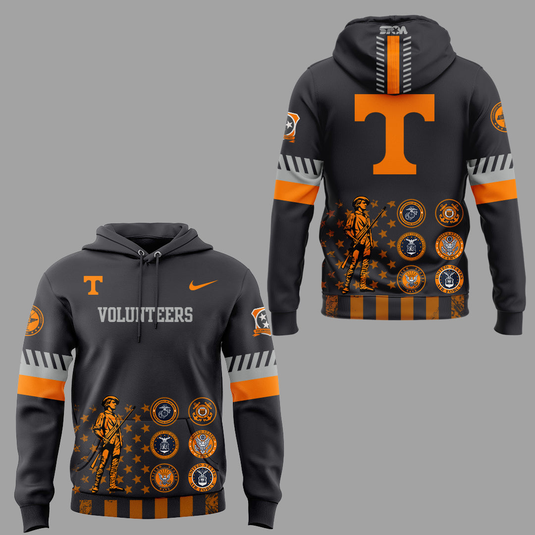 Limited Edition Volunteer Football Smokey Grey ‘Volunteer Spirit’ Hoodie-ND04072507