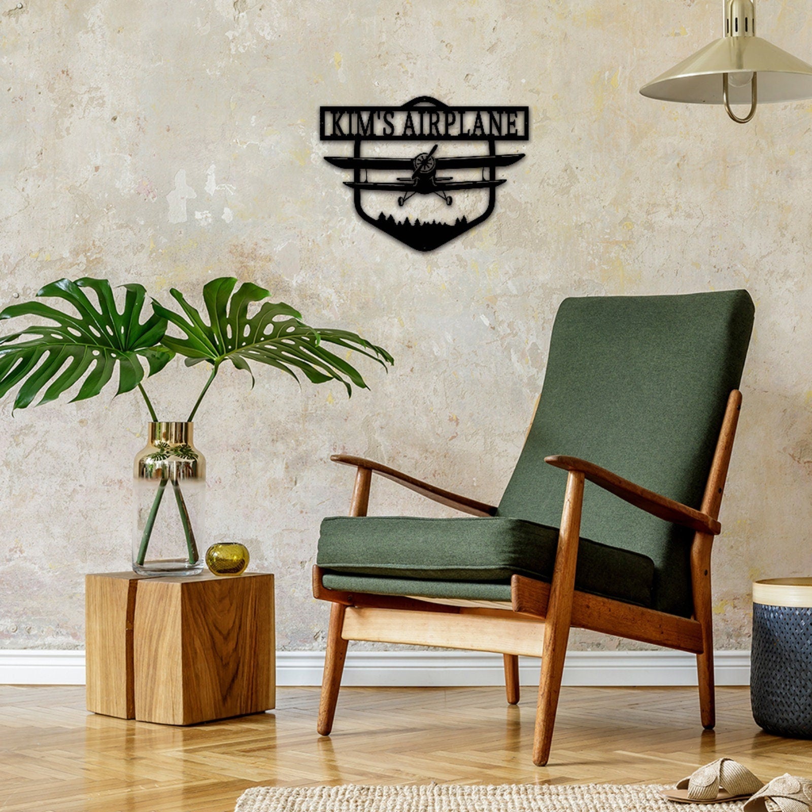 Airplane Metal Sign,Custom Airplane Monogram,Pilot Gifts,Personalized Aviation Signs,Custom Plane Wall Art,Airline Sign,Airplane Wall Decor