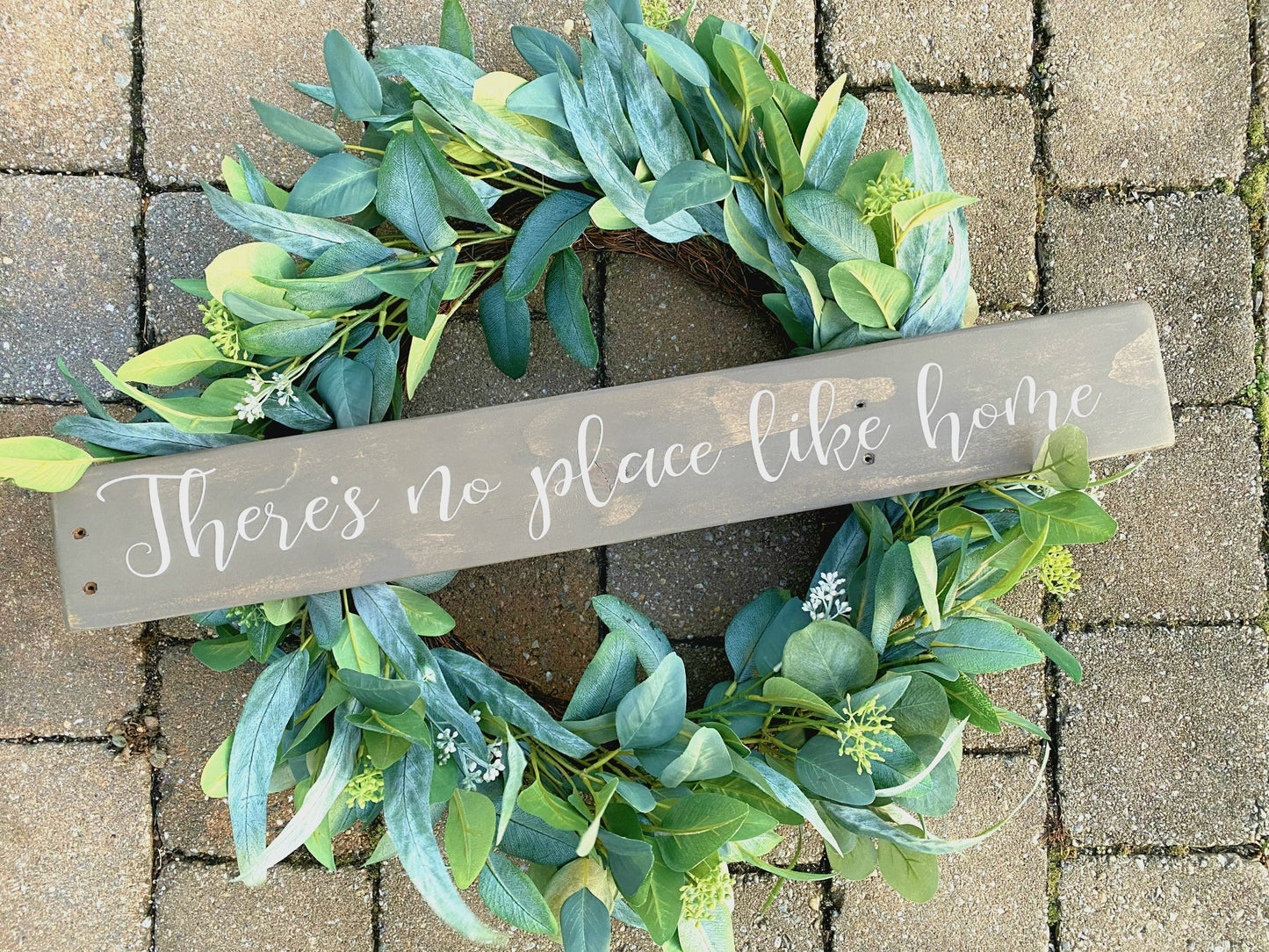 There's No Place Like Home Wood Sign, Pallet Wood Sign, Rustic Farmhouse, Housewarming, Realtor Gift, Country Decor, No Place Like Home