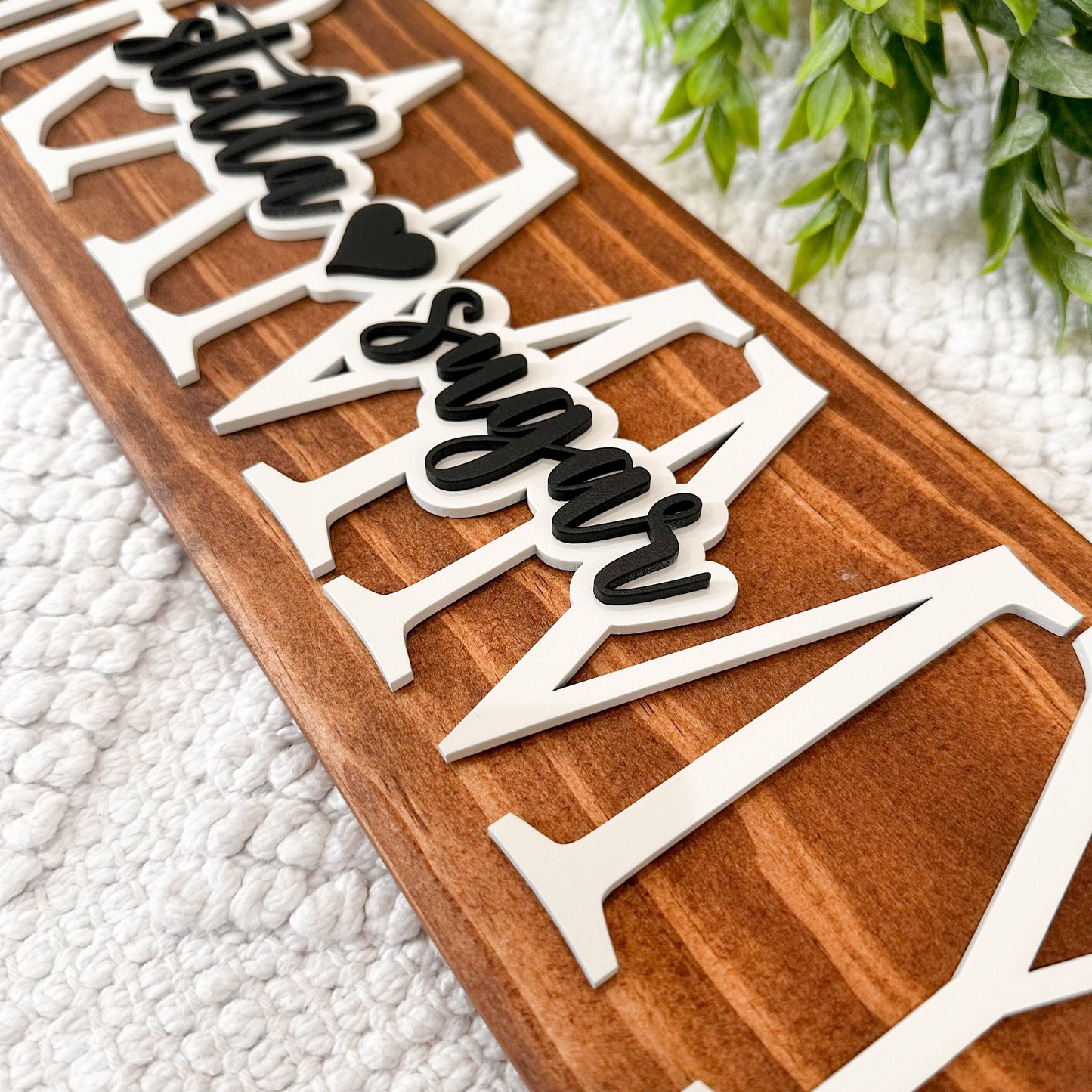 Personalized Mothers Day Gift, Mom Wood Sign, Mom Gift From Kids, Family Name Sign, Mom Gift, Grammy Gift, Sign For Mom With Kids Names