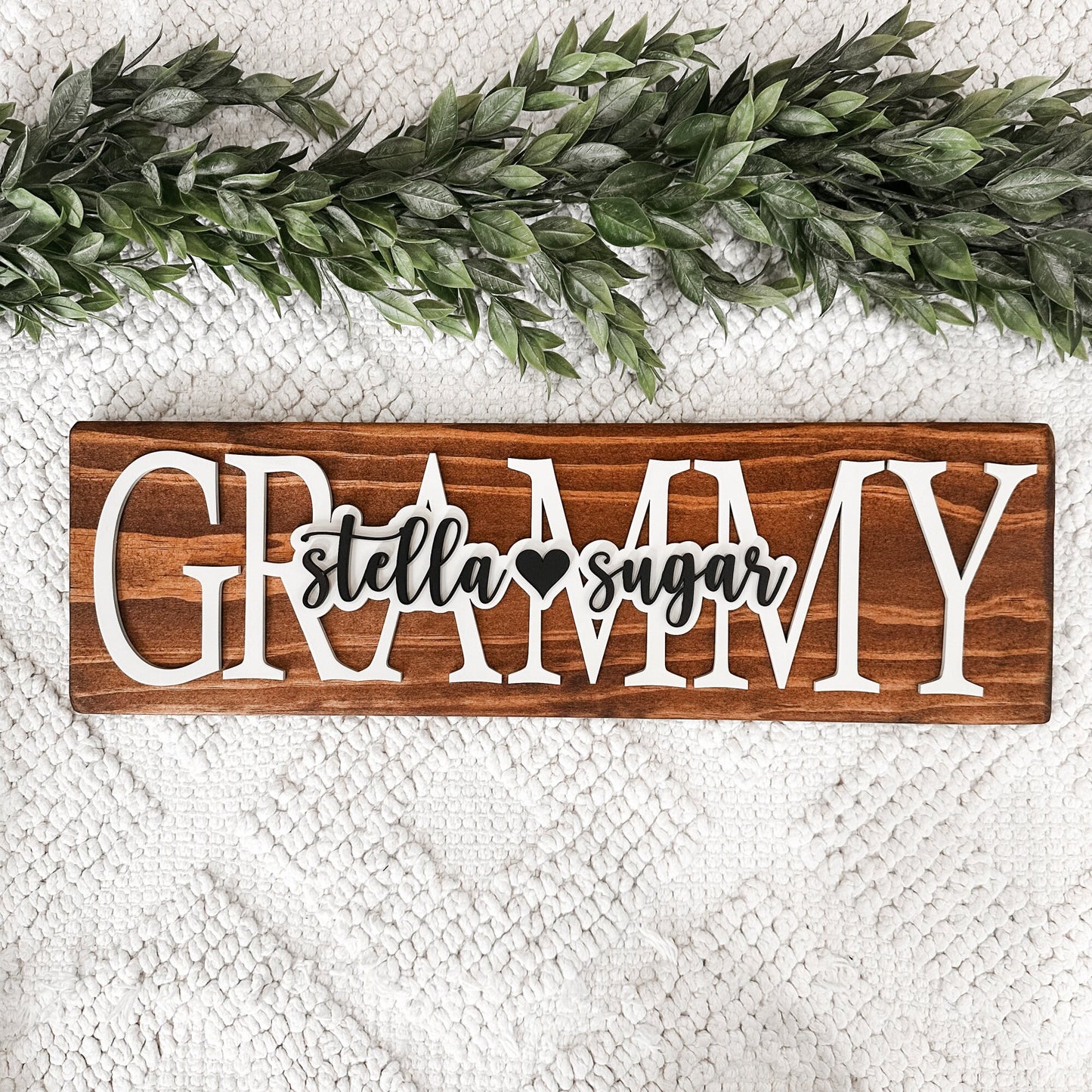 Personalized Mothers Day Gift, Mom Wood Sign, Mom Gift From Kids, Family Name Sign, Mom Gift, Grammy Gift, Sign For Mom With Kids Names