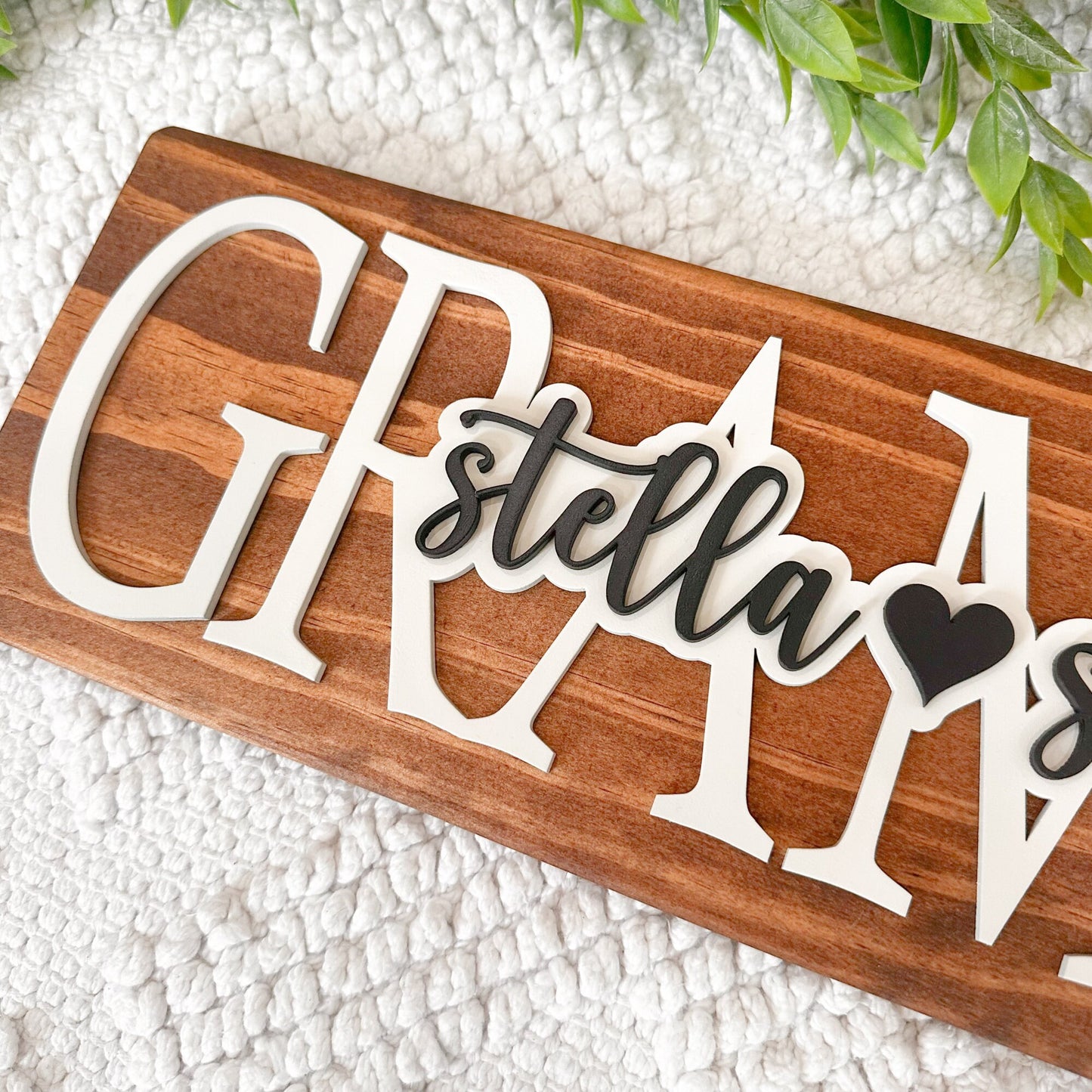 Personalized Mothers Day Gift, Mom Wood Sign, Mom Gift From Kids, Family Name Sign, Mom Gift, Grammy Gift, Sign For Mom With Kids Names