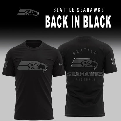 Seattle Seahawks 2026 Back In Black Limited Edition Shirt