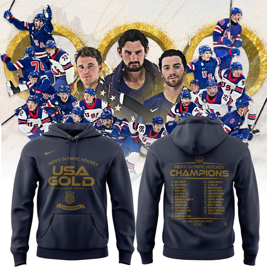 U.S. 2026 Olympic Milano Cortina Men’s Team Championship Hoodie