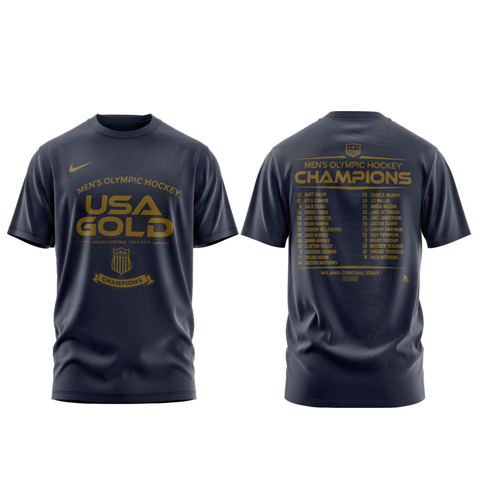 U.S. 2026 Olympic Milano Cortina Men’s Team Championship Shirt