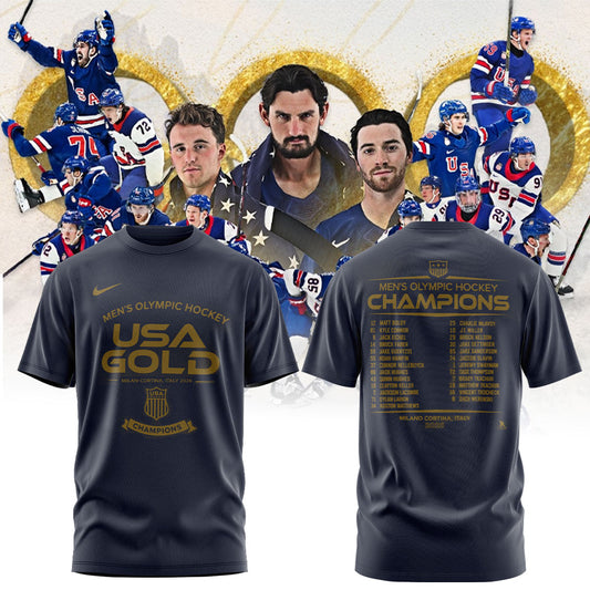 U.S. 2026 Olympic Milano Cortina Men’s Team Championship Shirt