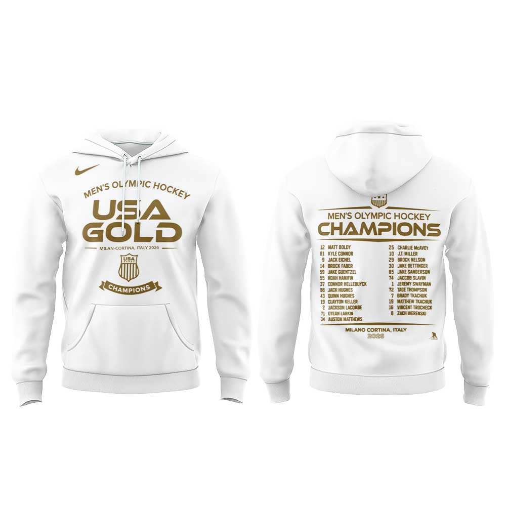 U.S. 2026 Olympic Milano Cortina Men’s Team Championship Hoodie