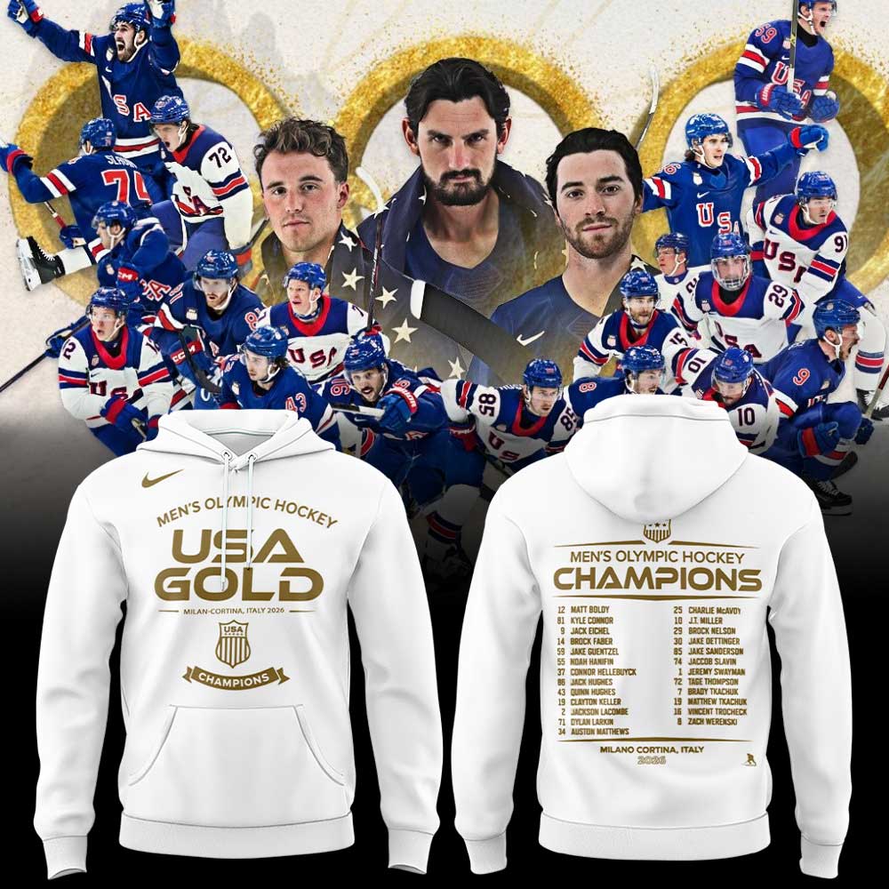 U.S. 2026 Olympic Milano Cortina Men’s Team Championship Hoodie