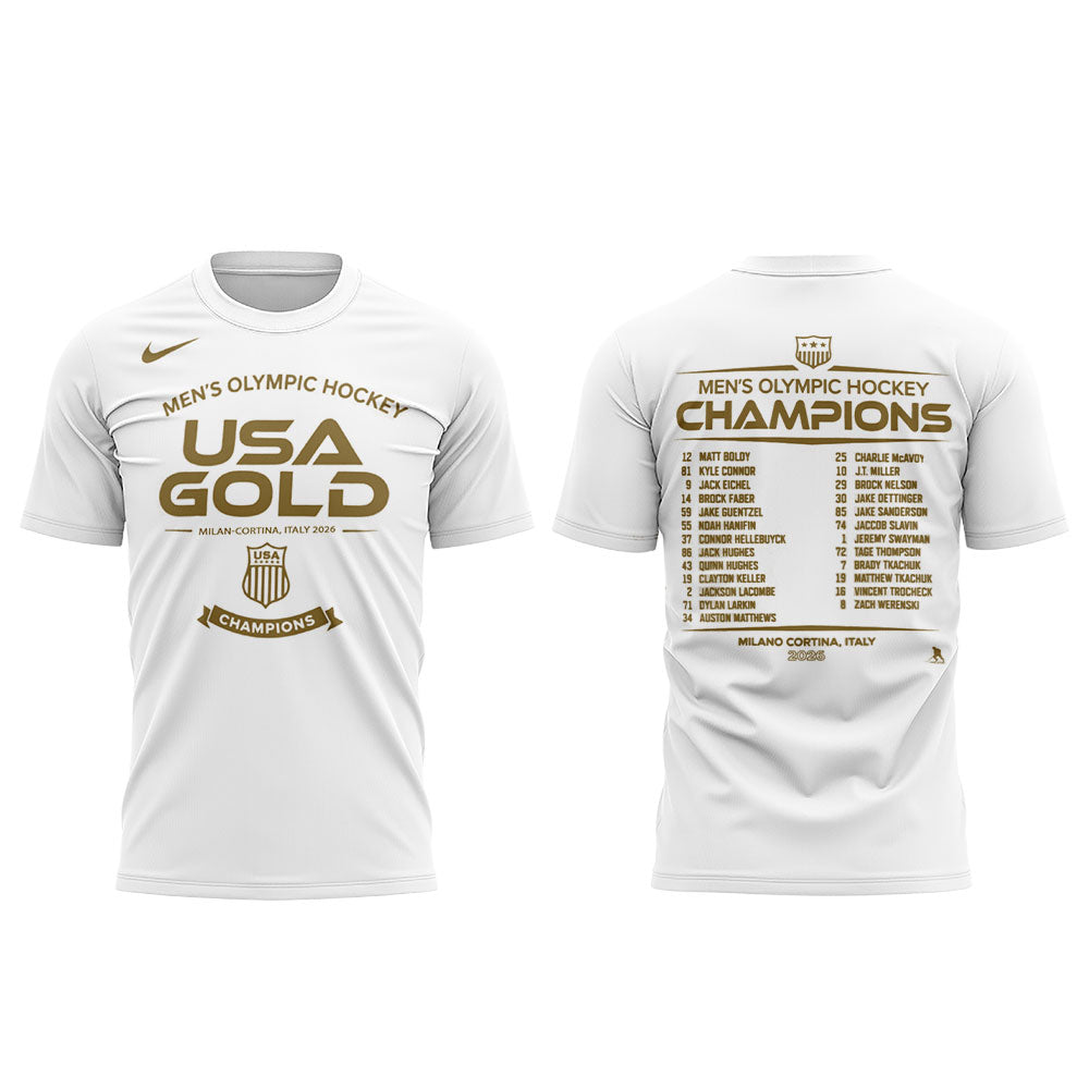 U.S. 2026 Olympic Milano Cortina Men’s Team Championship Shirt