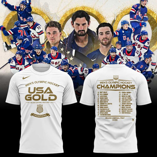 U.S. 2026 Olympic Milano Cortina Men’s Team Championship Shirt