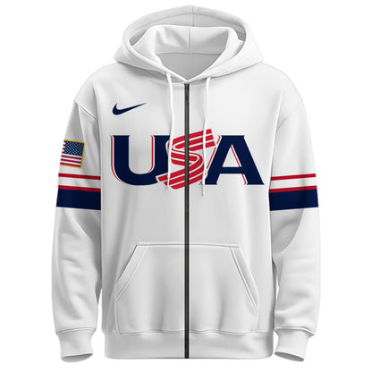 USA World Baseball Classic Zip Hoodie