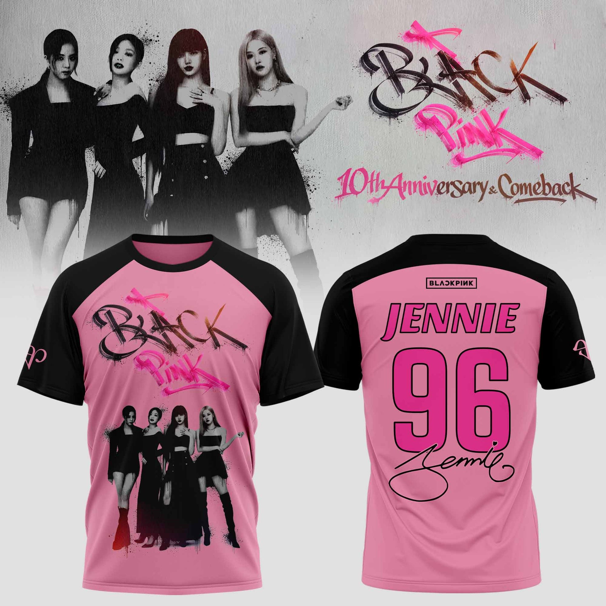 🖤 BLACKPINK – 10th Anniversary & Comeback 🩷 – Jennie