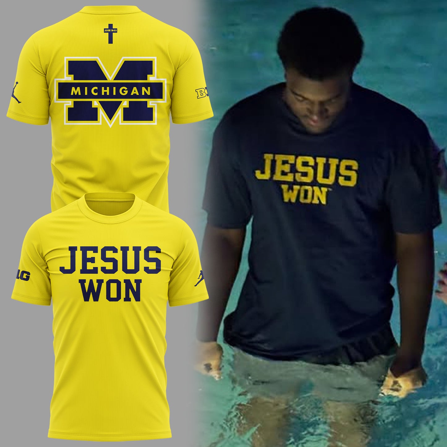 Limited Edition Jesus Won Shirt-KC01072605