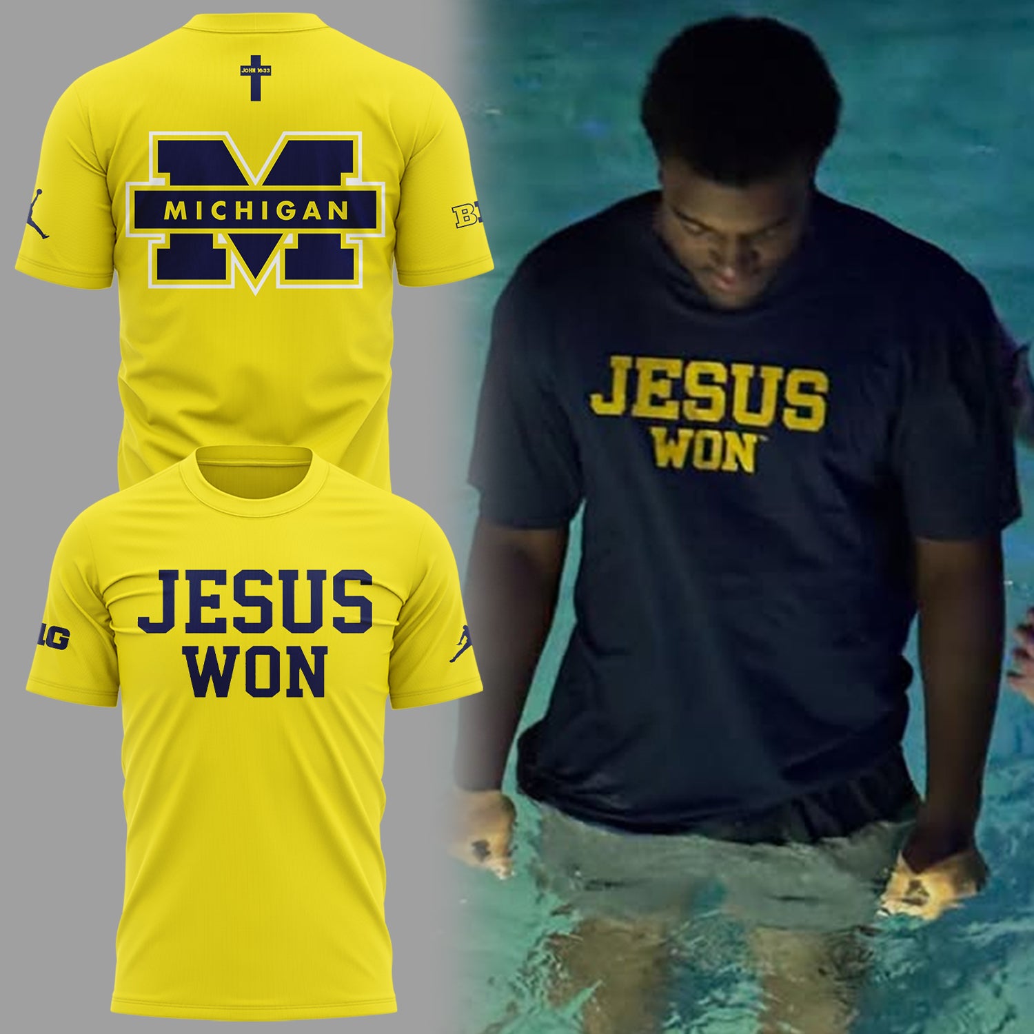 Limited Edition Jesus Won Shirt-KC01072605