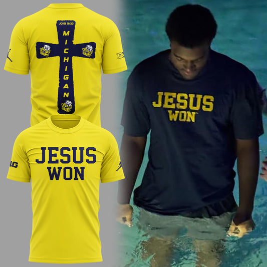 Limited Edition Jesus Won Shirt-KC01072606