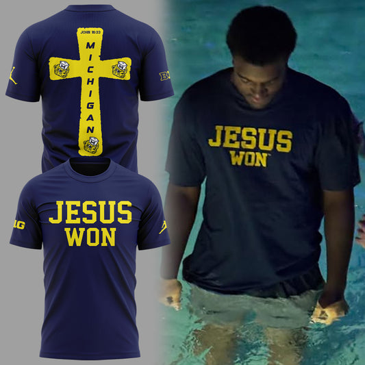 Limited Edition Jesus Won Shirt-KC01072607