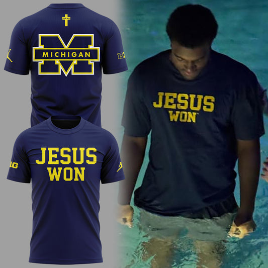 Limited Edition Jesus Won Shirt-KC01072608