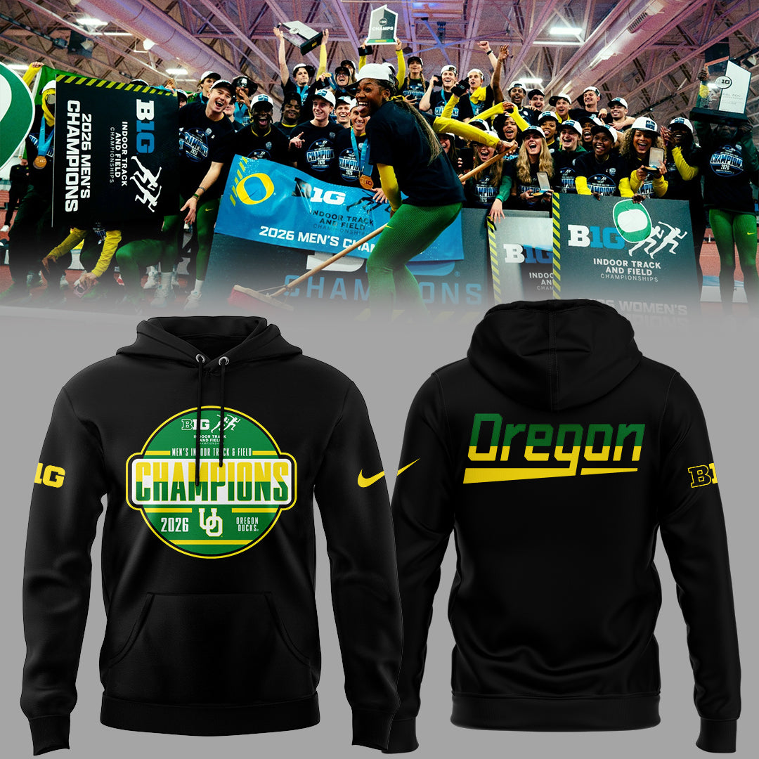 Limited Edition 2026 Men’s Indoor Track & Field Champions Hoodie