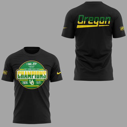 Limited Edition 2026 Men’s Indoor Track & Field Champions Shirt