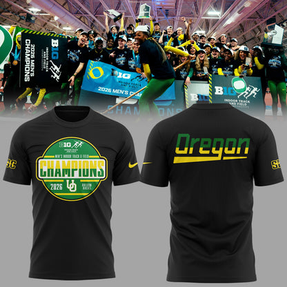 Limited Edition 2026 Men’s Indoor Track & Field Champions Shirt