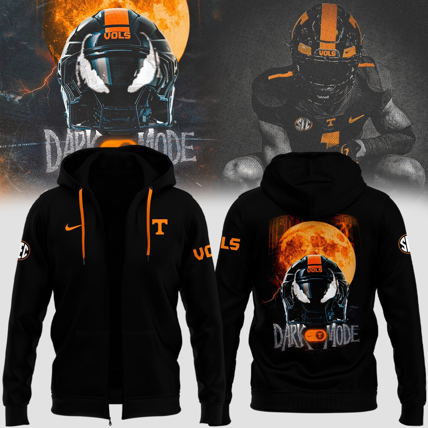 Special New “Venom” Dark Mode Vols ZipHoodie-TS2910242051