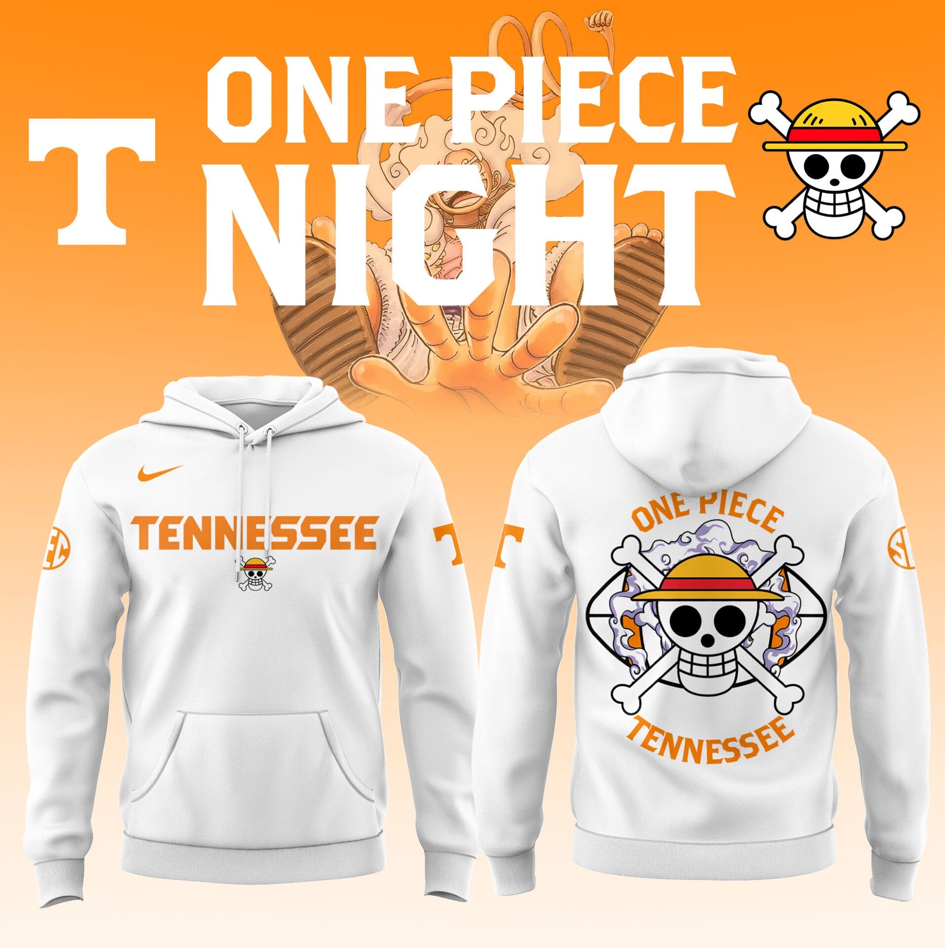One Piece x Tennessee Limited Edition Hoodie-LL0106252000
