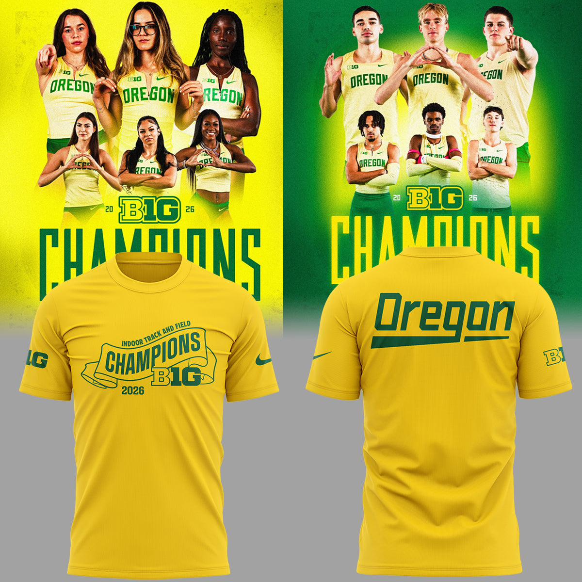 Limited Edition 2026 Indoor Track & Field Champions Shirt