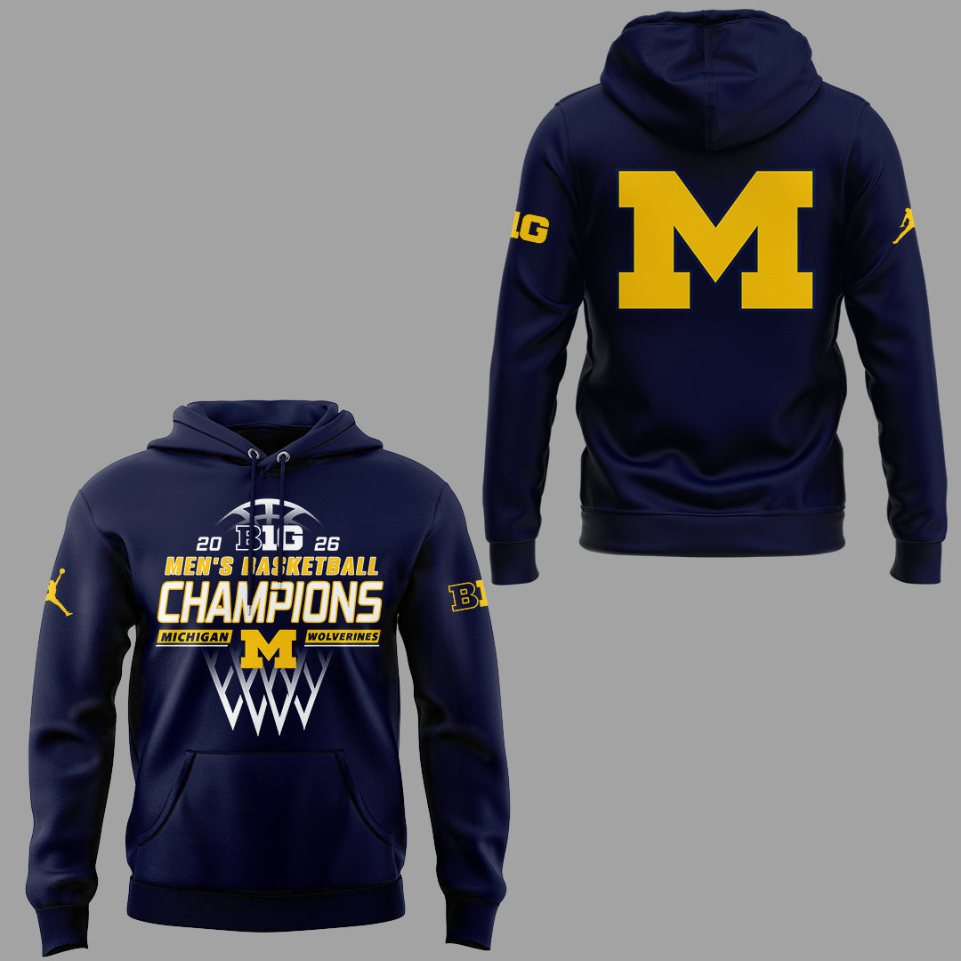 Limited Edition Michigan B10 MBB Champions Hoodie-ND03092605