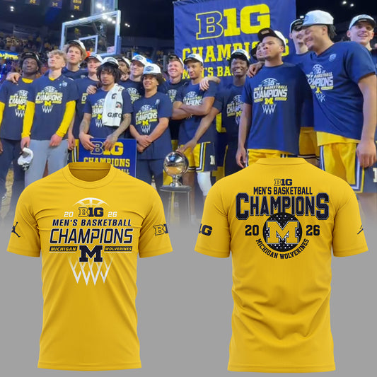 Limited Edition Michigan B10 MBB Champions Shirt-ND03092611