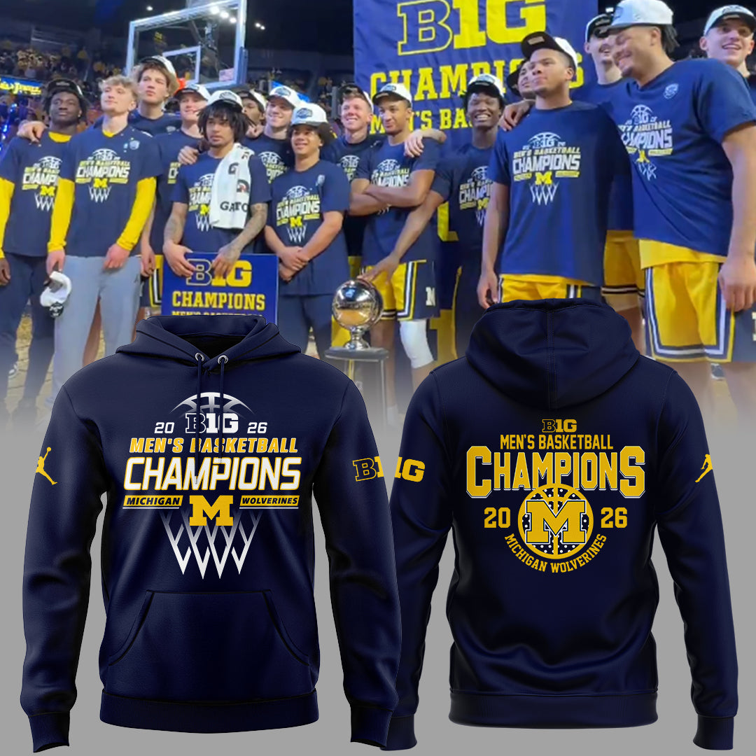 Limited Edition Michigan B10 MBB Champions Hoodie-ND03092615