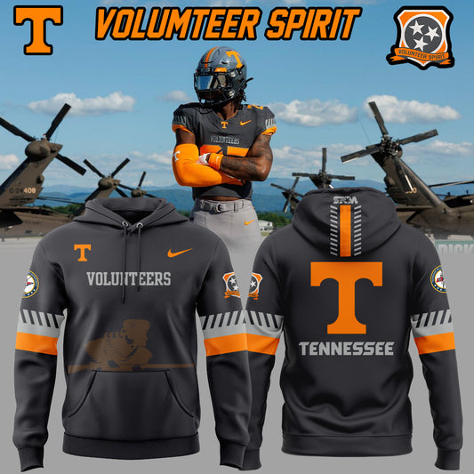 Limited Edition Volunteer Football Smokey Grey ‘Volunteer Spirit’ Hoodie-ND04072503