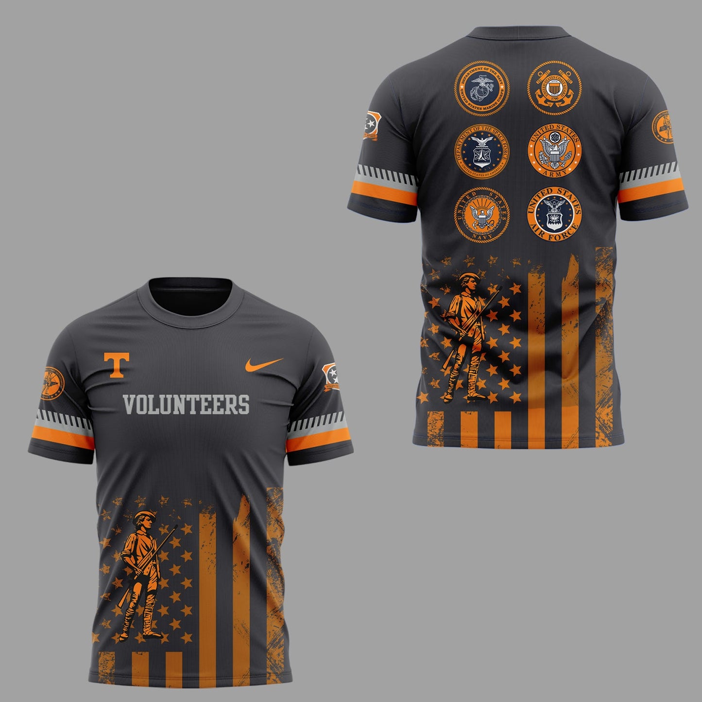 Limited Edition Volunteer Football Smokey Grey ‘Volunteer Spirit’ TShirt-ND04072509