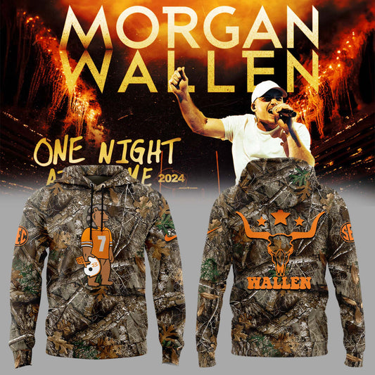 Limited Edition Tennessee x Morgan Wallen Realtree Camo Hoodie-PU092624513