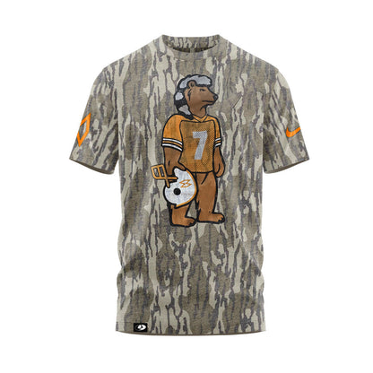 Limited Edition Tennessee x Morgan Wallen Camo Knoxville Mossy Oak Vintage T-Shirt-PU092724502