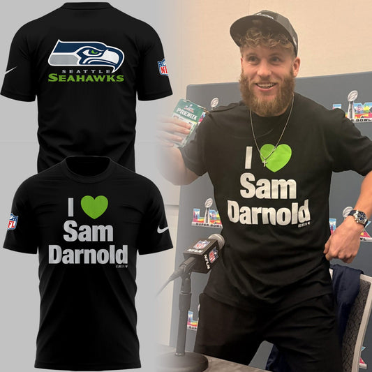 SEAT 🏈 ‘I 💚 Sam Darrno’ TShirt