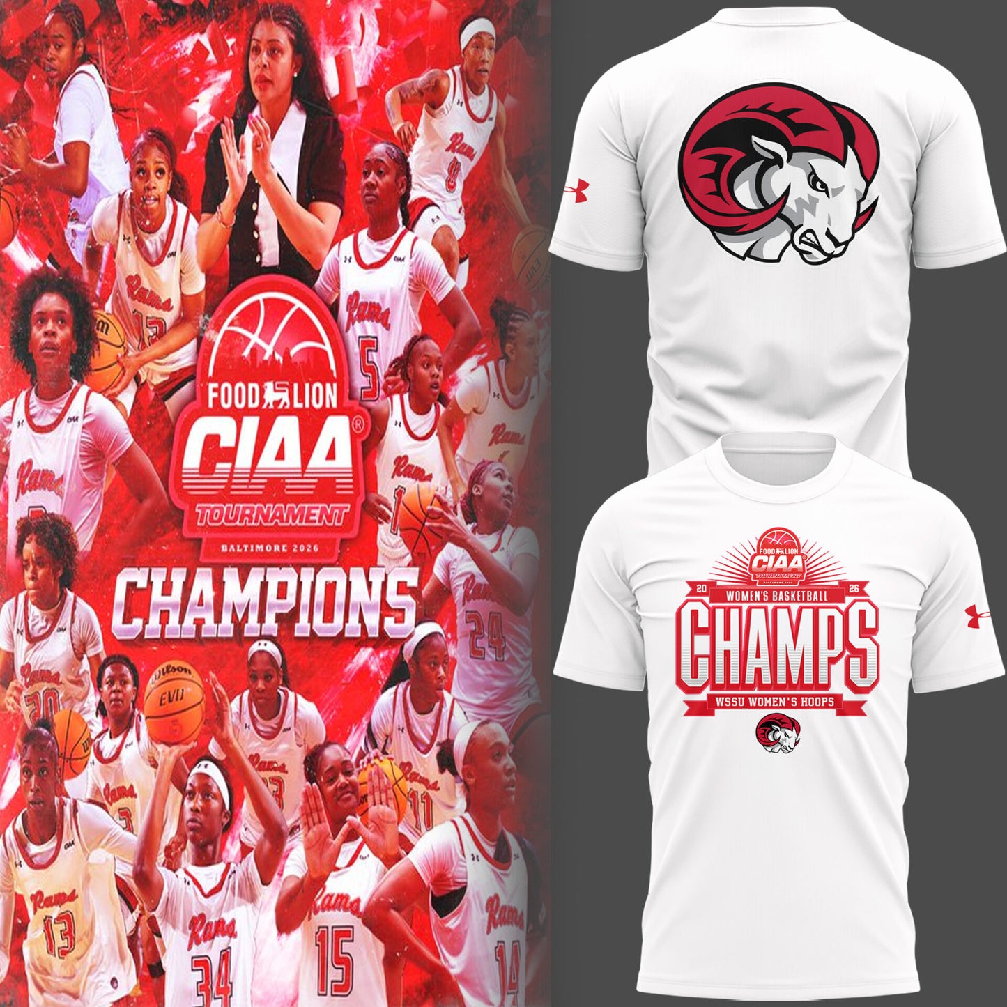 Limited Edition wssuwhoops Champions TShirt