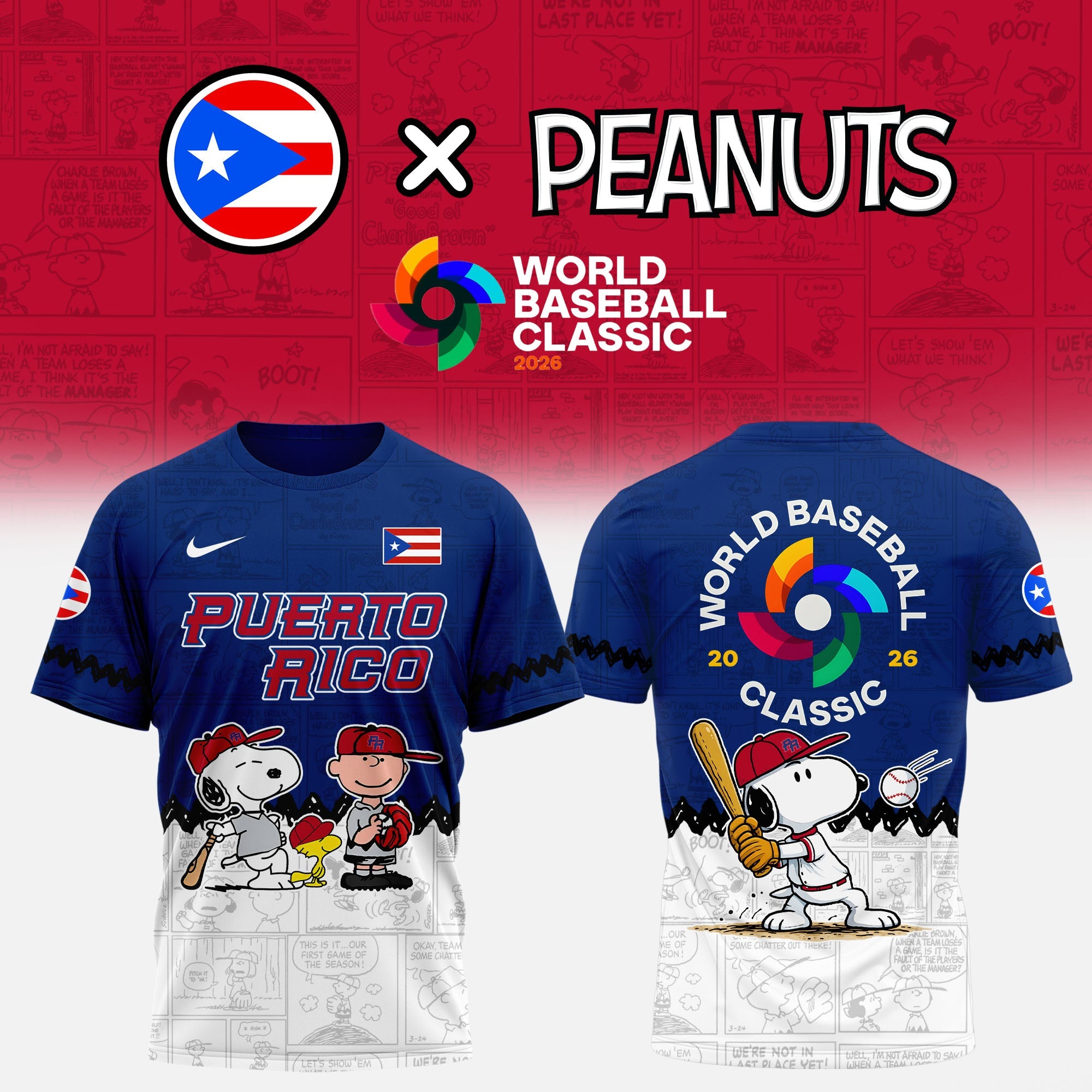 Puerto Rico Baseball x Peanut 2026 World Baseball Classic – Unique Ink Lab