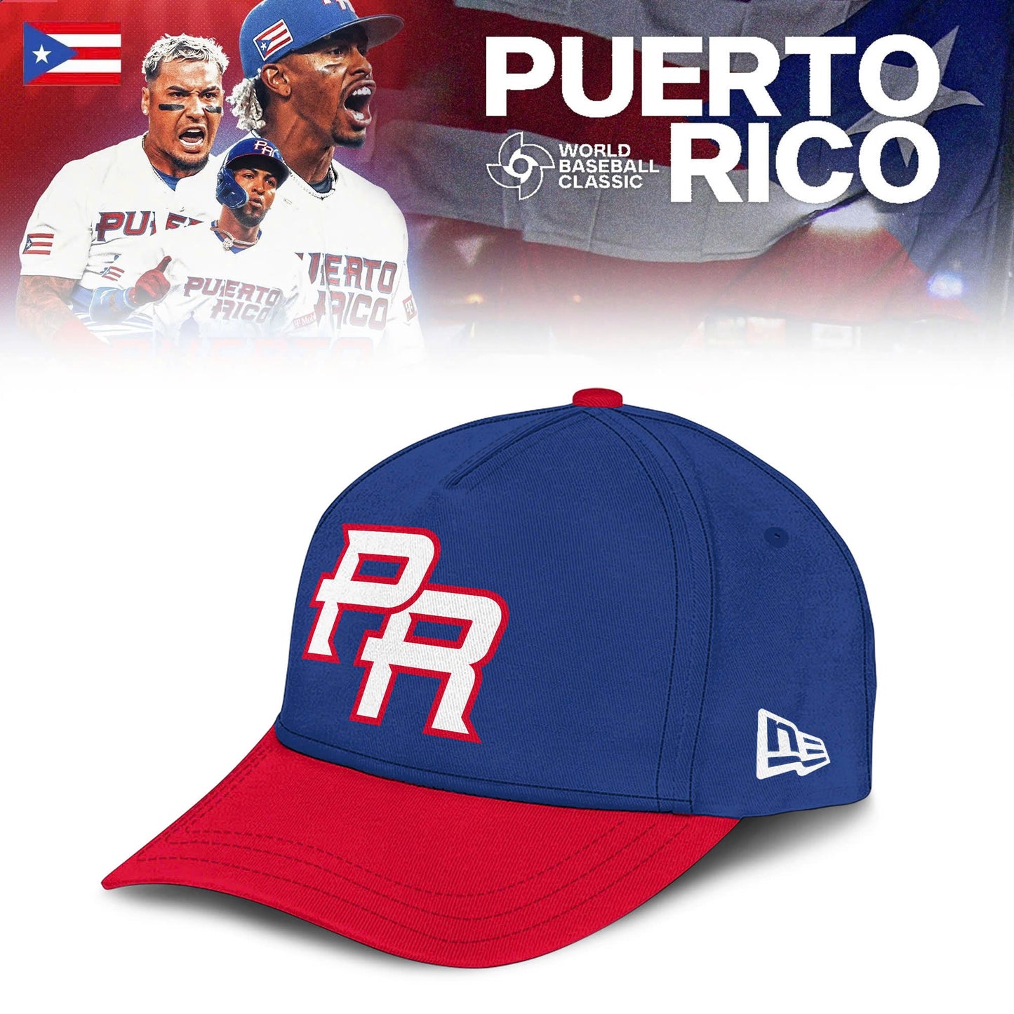 Puerto Rico Baseball 2026 World Baseball Classic Special Edition Hoodie