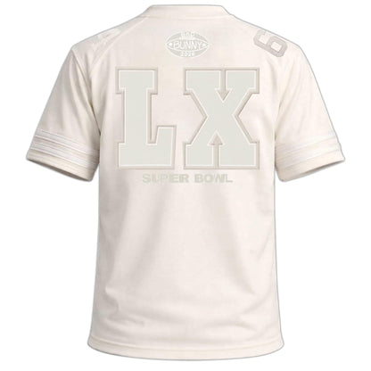 Bad Bunny “Ocasio 64” Super Bowl LX White Jersey