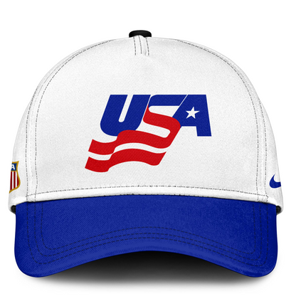 U.S. 2026 Olympic Milano Cortina Men’s Team Championship White Hockey Jersey