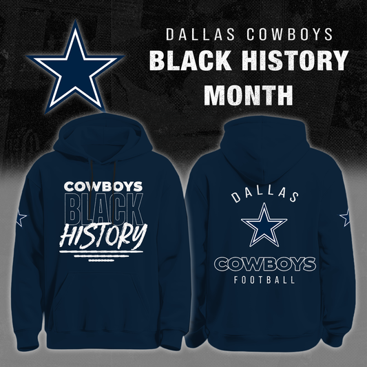 Dallas Cowboys - Black History Month 2026 Limited Edition Hoodie