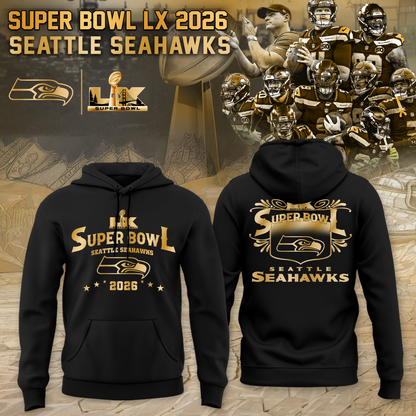 Seahawks 2026 Super Bowl LX Hoodie - Limited Editions