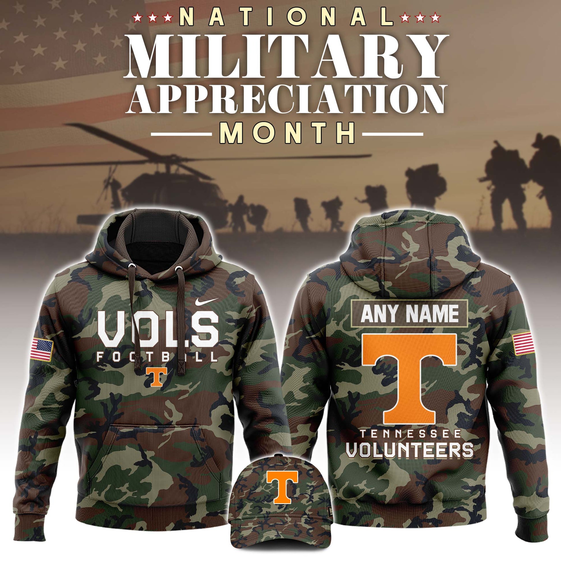 __.Tennessee Football  Smokey Grey Series Uniform 2025 Hoodie