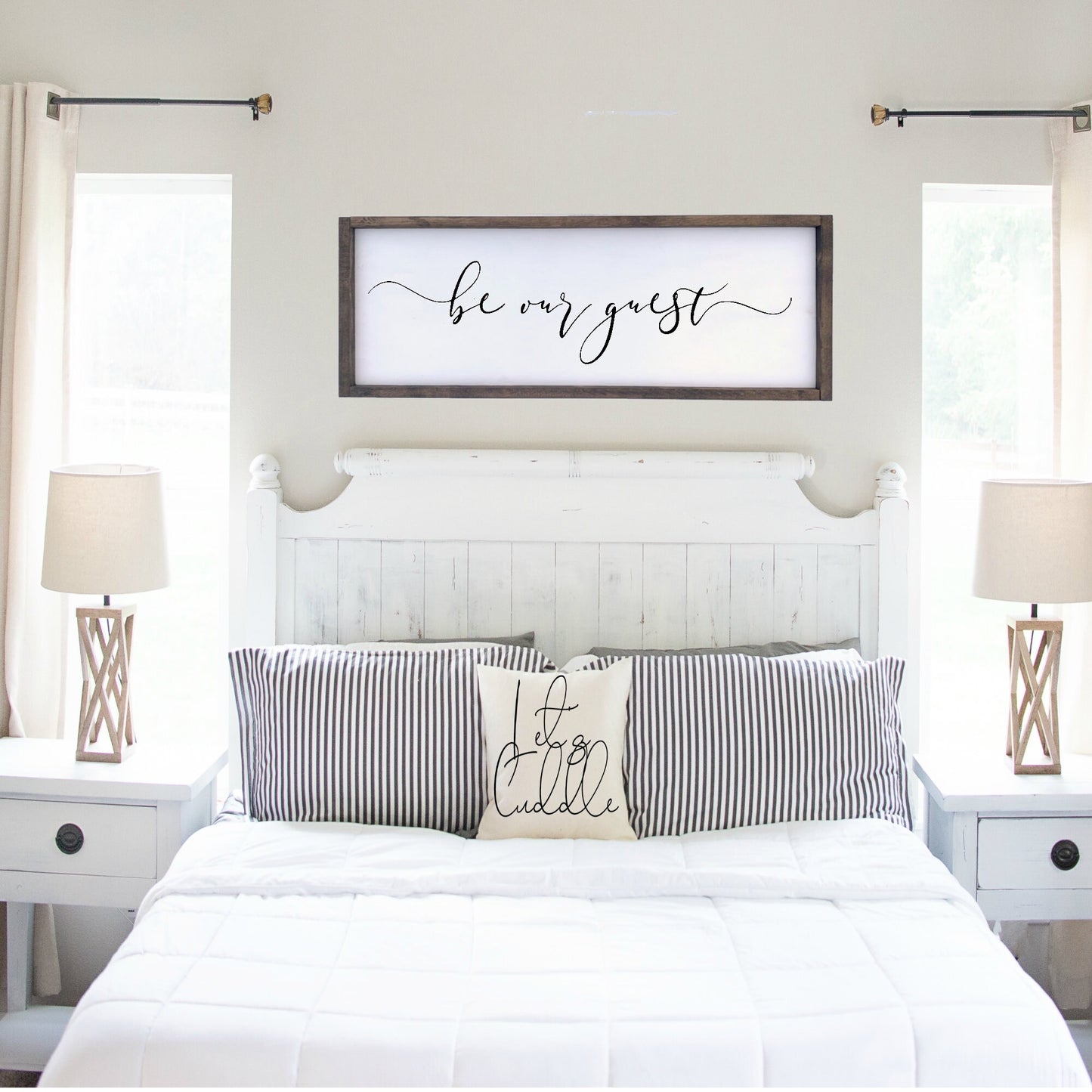 Be Our Guest Wood Sign, Guest Room Sign, Guest Room Decor, Guest Bedroom Sign, Farmhouse Decor, Wood Sign, Bedroom Wall Sign