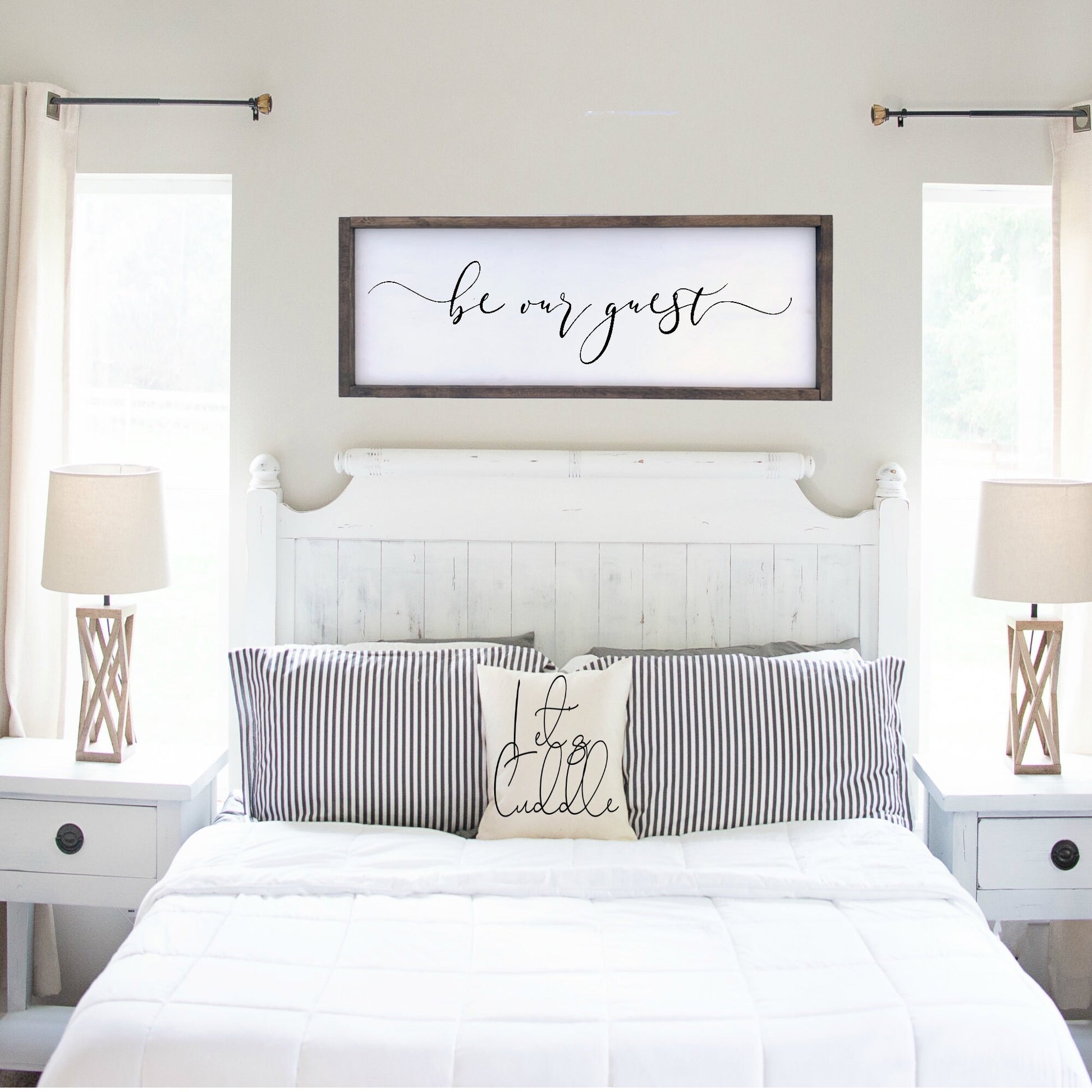 Be Our Guest Wood Sign, Guest Room Sign, Guest Room Decor, Guest Bedroom Sign, Farmhouse Decor, Wood Sign, Bedroom Wall Sign