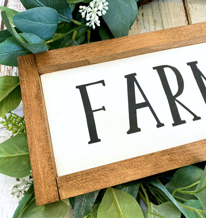 Farmhouse Sign for Kitchen Wood Sign, Rustic Kitchen Sign, Housewarming Gift, Country Kitchen, Farmhouse Kitchen Sign, Coffee Bar Sign