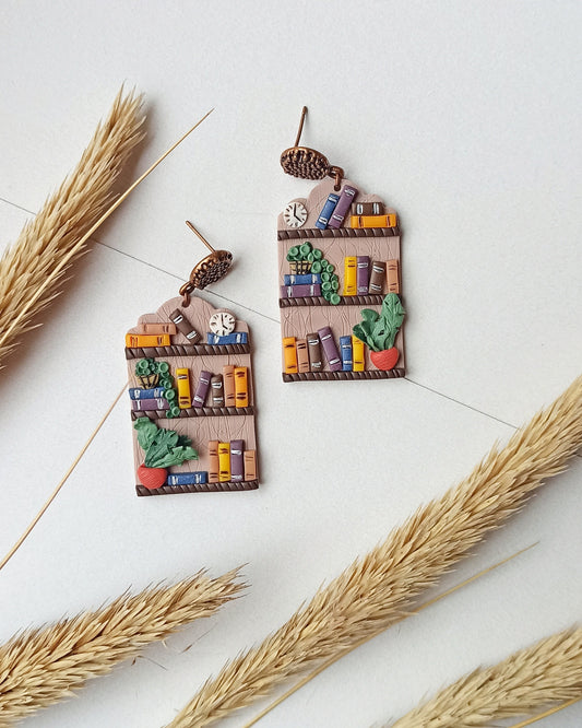 Fun Book Earrings, teacher earrings, teacher gift, dangle earrings, gift for her, book lover gift, Book gifts, back to school gift, cute